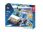 Blocki Mypolice Auto Della Polizia Kit Auto Della Polizia Giocattolo 101 Parti