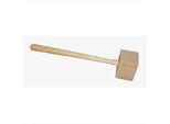 Mazza Da Carne, Legno Bifacciale 33 Cm.
