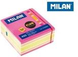 Blocco Note Adesive Milano 400 Fogli 76X76 Fluoro
