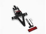 Zieger Classic Portatarga Completo Compatibile Con Kawasaki ER-6 N/F Bj 2012-16