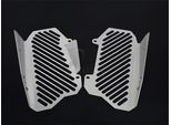 Copriradiatore Zieger Compatibile Con Honda Crf 1000 L Africa Twin | CRF1000 L Africa Twin Adventure Sports Clean Argento