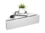 Comodino Usal Bianco A. 15 X L. 60 X P. 43 Cm