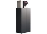 Cassettiere E Credenze Dalosa Antracite A. 108 X L. 60 X P. 32 Cm