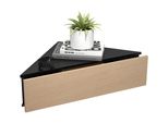 Comodino Usal Nero / Rovere Di Miele A. 15 X L. 60 X P. 43 Cm