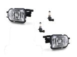 Johns, Faro Fendinebbia Adatto Per Mercedes W203 Classe C 04-08 Set L R Con HB4 2038201756 A2038201756 2038201856 A2038201856