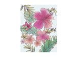 Komar Poster Fiori Rosa E Verdi - 610090 - 40 X 50 Cm