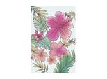 Komar Poster Fiori Rosa E Verdi - 610091 - 50 X 70 Cm