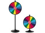 Costway 24" Ruota Della Fortuna, Ruota Girevole Regolabile In Altezza, Con Cancellino E Pennarello, Ruota Della Fortuna Per Feste, Giochi Di Lotteria E Giochi Di Parole"