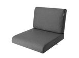 Pillowprim, Cuscino Per Poltrona In Rattan, Esterno, Cuscino, Cuscino Per Pallet, Cuscino Per Seduta, Mobili In Rattan, Grafite, 60 X 60 Cm