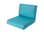 Pillowprim, Cuscino Per Poltrona In Rattan, Esterno, Cuscino, Cuscino Per Pallet, Cuscino Per Seduta, Mobili In Rattan, Blu, 60 X 60 Cm