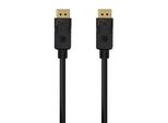 Displayport 1.2 4K Aisens A124-0549/ Displayport Maschio - Displayport Maschio/ Fino A 5W/ 2300Mbps/ 1,5M/ Nero