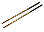 Bayli 1 Paio Di Bacchette Cinesi In Acciaio Inox 23Cm | Lavabili In Lavastoviglie | Bacchette Giapponesi Inossidabili | Bacchette Riutilizzabili Per Posate Asiatiche | Bacchette Asiatiche