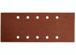 Carta Vetrata, Confezione Da 10, 115X280 Mm, P40, 10 Fori EXTOL-PREMIUM