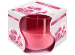 Candela Profumata In Vetro Bispol Aura 24H Rose