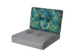 Cuscino Da Giardino "Kaja"" (68×68/68×39 Cm) Seduta 2 Pezzi | Cuscino Per Pallet, Mobili Da Giardino, Altalena Hollywood, Cuscino Per Seduta | Hobbygarden"