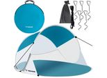 Tenda Pop-Up Da Spiaggia Tenda Da Spiaggia Accessori Borsa Di Trasporto Protezione Uv Protezione Dal Vento Tenda Da Lancio 2-3 Persone 20974