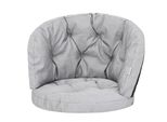 Amanda - Set Di Cuscini Per Seduta E Schienale Per Mobili In Rattan 50X50/100X38 Cm, Frassino | Hobbygarden