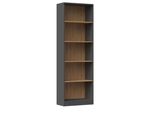 Libreria Stretta Rauno - 60 Cm, Rovere Artisan / Antracite