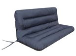 Cuscino Pillowprim Per Altalena Hollywood - Cuscino Per Panca Da Giardino - Cuscino Per Panca - Cuscino Per Seduta E Schienale - Larghezza Seduta 150 Cm Blu Navy