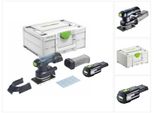 Festool Rtsc 400-Basic Levigatrice Vibrante A Batteria 18 V 80 X 130 Mm Brushless + 1X Batteria 3,0 Ah + Systainer - Senza Kit Di Ricarica
