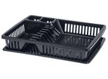 Scolapiatti In Plastica Kadax "Jelsi"", Scolapiatti, Scolapiatti, Antracite, 38 Cm"