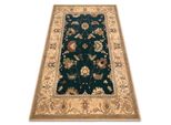Tappeto Di Lana Polonia Loare Telaio Smeraldo Verde 170X235 Cm