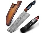 Coltello Da Cucina In Damasco Harahu TA-26686 - Nero KP26686