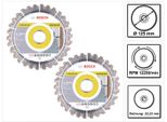 Bosch Best For Universal Disco Da Taglio Diamantato 125 X 22,23 Mm, 2 Pz. (2X 2608603630)