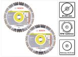 Bosch Best For Universal Diamond Cut-Off Wheel 230 X 22,23 Mm, 2 Pz. (2X 2608603633)