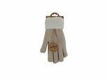 Guanti Foderati A Maglia Da Donna " Guanti Invernali Teddy "" Guanti Da Dito Super Soft [Beige]"