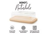 Tuuli Campana Per Formaggi Tagliere Per Formaggi Tagliere In Legno Di Faggio Natura Plastica Conservazione Di Formaggi Salumi Pane Torta