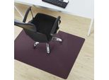 Tappetino Di Protezione Per Pavimenti Duri Colorato Per Sedie Da Ufficio Sottotappeto Viola 90X120 Cm