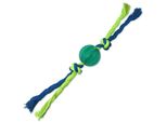 Giocattolo Cane Fantasy Dental Mint Palla Con Corda Verde 5 X 22 Cm 1 Pz