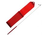 Nastro Da Ginnastica + Barra - Rosso