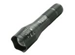 Torcia Ricaricabile Tecnologia Flashlight Metal.Zoom P5 150Lm Led
