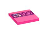 Stick'n Hopax Extra Sticky Pad, 76X76 Mm, Rosa, 90 Fogli