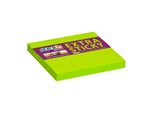 Stick'n Hopax Extra Sticky Pad, 76X76 Mm, Verde Neon, 90 Fogli