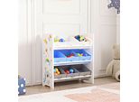 Scaffale Per Bambini 'Boiro' Con 9 Scatole Pieghevoli 60 X 62 X 30 Cm Motivo Koala