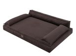 Letto Per Cani Champion ( 78 X 54 Cm ) - Robusto Letto In Velluto Per Animali Domestici Sfoderabile, Lavabile E Confortevole - Doggy