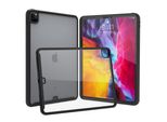 Techsuit - Custodia + Protezione Dello Schermo - Ipad Pro 12.9 (2018/2020/2021/2022) - Nero KP28079