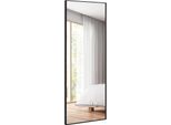 Costway 56 X 150Cm Hd Specchio A Figura Intera Da Appendere O Appoggiare, Specchio Da Parete In Piedi Specchio Da Medicazione Specchio Per Camera Da Letto, Soggiorno E Ingresso (Nero)