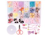 Malplay Set Di Perline Per Braccialetto 240 Pezzi Fai Da Te Per Bambini Set Di Perline Colorate Fai Da Te Da 6 Anni Regalo Per La Creazione Di Gioielli