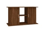 Vidaxl Supporto Per Acquario Marrone Effetto Quercia 101X41X58 Cm Materiale A Base Di Legno