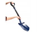 Vanga Kadax "Viuz"", Vanga Da Giardiniere In Metallo Con Manico In Legno, Blu, 86 Cm"