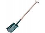 Vanga Da Giardiniere Kadax "Usinens"", Pala Da Giardino In Metallo Con Manico In Legno, Impugnatura A T, 116 Cm, Verde"