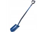 Vanga Kadax "Chanay"", Vanga Da Giardiniere Con Manico A D, 129 Cm, Blu, A Punta"