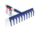 Rastrello Kadax "Vinci"", Rastrello In Metallo, Rastrello A 10 Denti, Rastrello Blu"