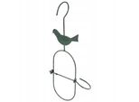 Casetta Per Uccelli Kadax, Mangiatoia Per Uccelli Da Appendere In Giardino, Balcone, Stazione Di Alimentazione Per Uccelli Selvatici, Mangiatoia Per Uccelli In Acciaio, Mangiatoia Per Uccelli Resistente Alle Intemperie, Decorazione, Verde (Ovale)