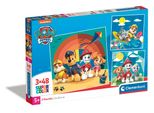 Clementoni Supercolor Paw Patrol Puzzle 48 Pezzi Cartoni Animati