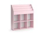 Vicco Libreria Bambini Luigi, 107.2 X 114.2 Cm Senza Box Pieghevole, Rosa